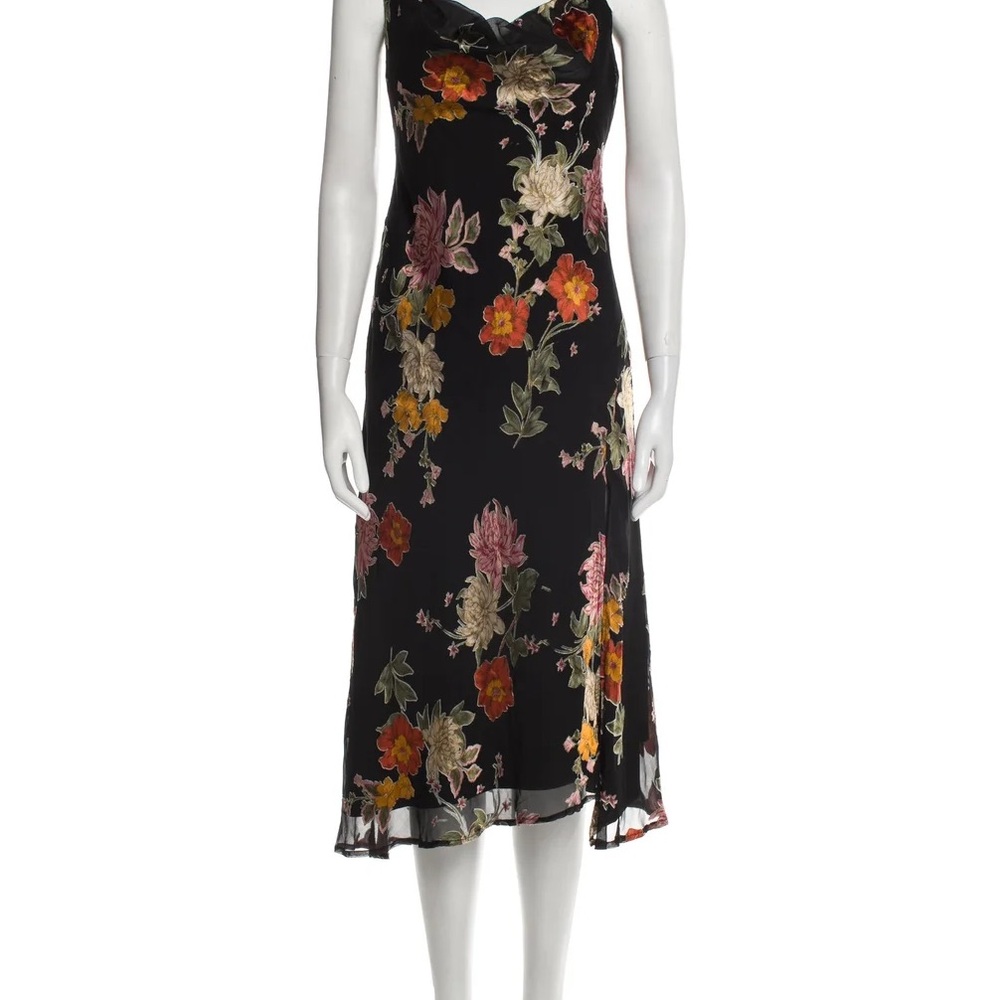 ASTR floral slip dress